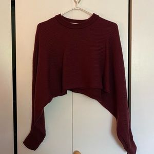 Wilfred free cropped knit sweater
